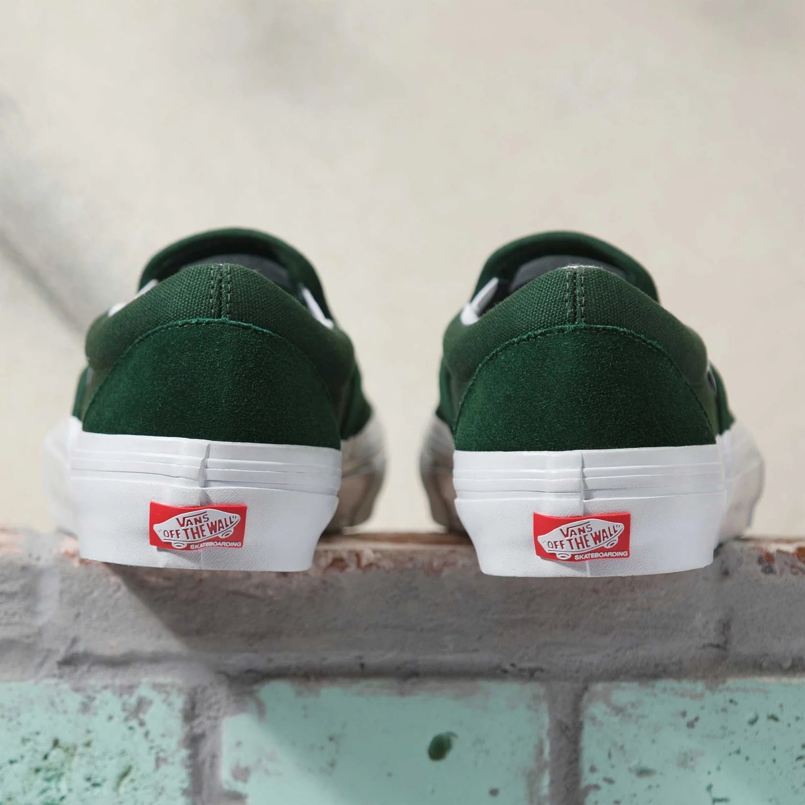 Vans Skate Slip On - Wrapped Green/White