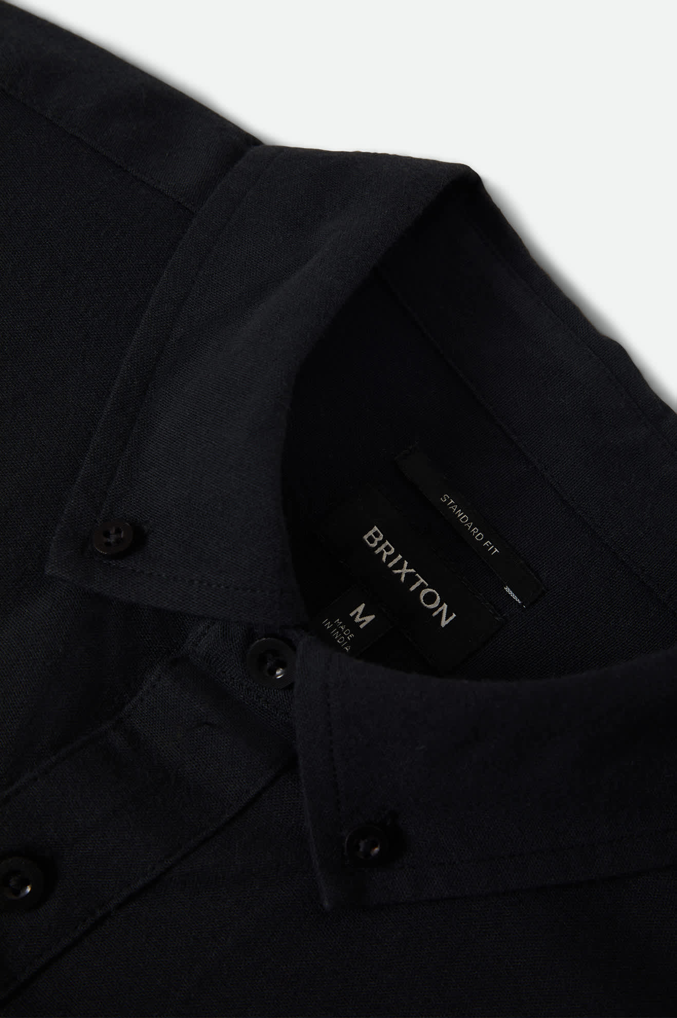 Brixton Sanford Oxford S/S Woven Shirt - Black