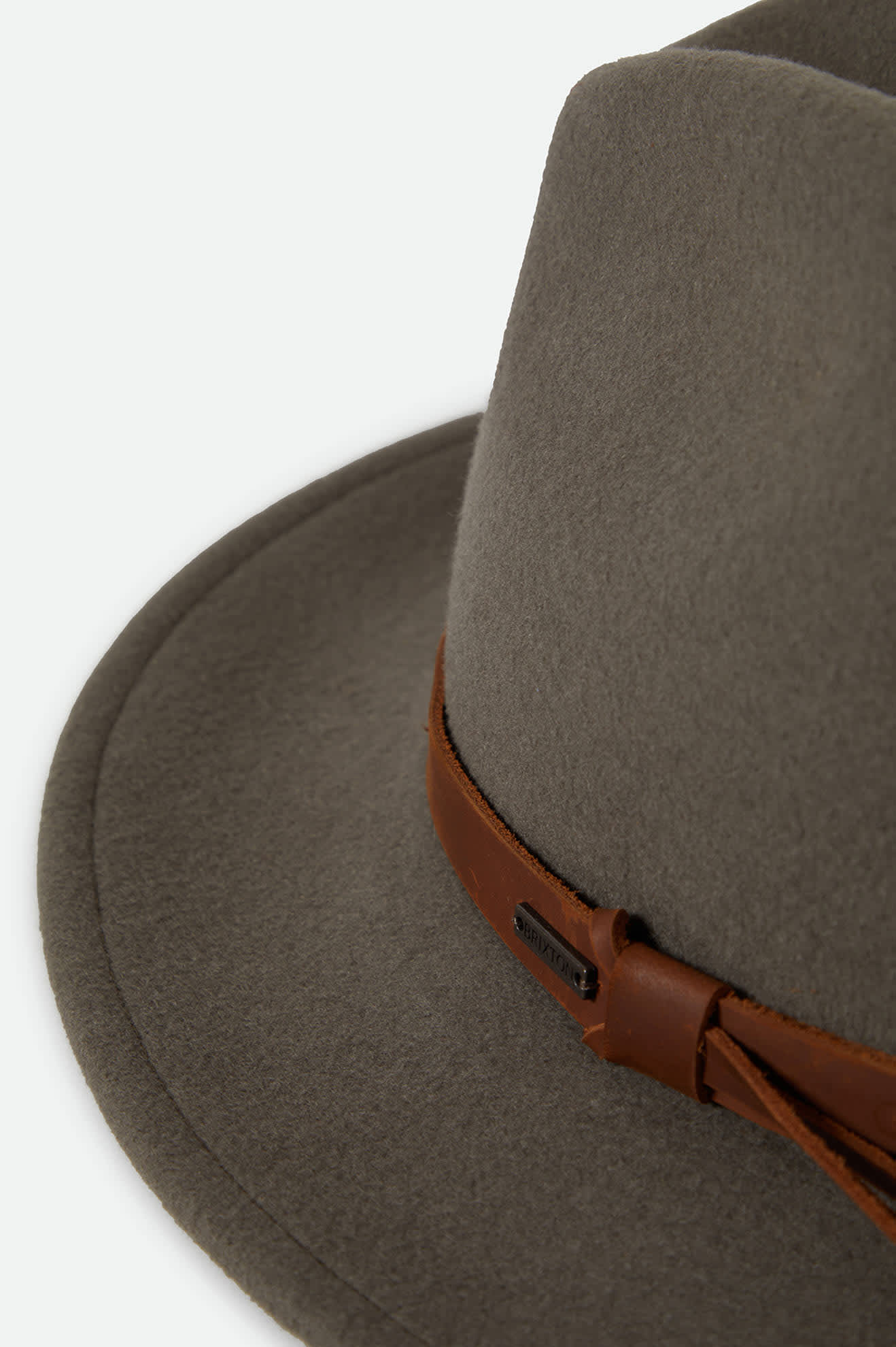 Brixton Messer Traditional Fedora - Brindle