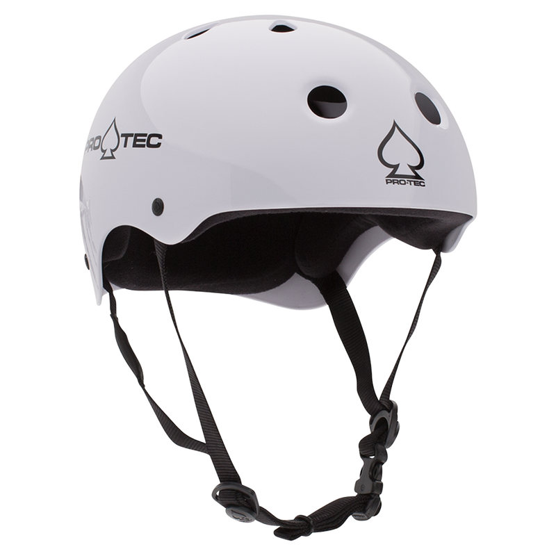 Pro-Tec Skate Classic Helmet - Gloss White