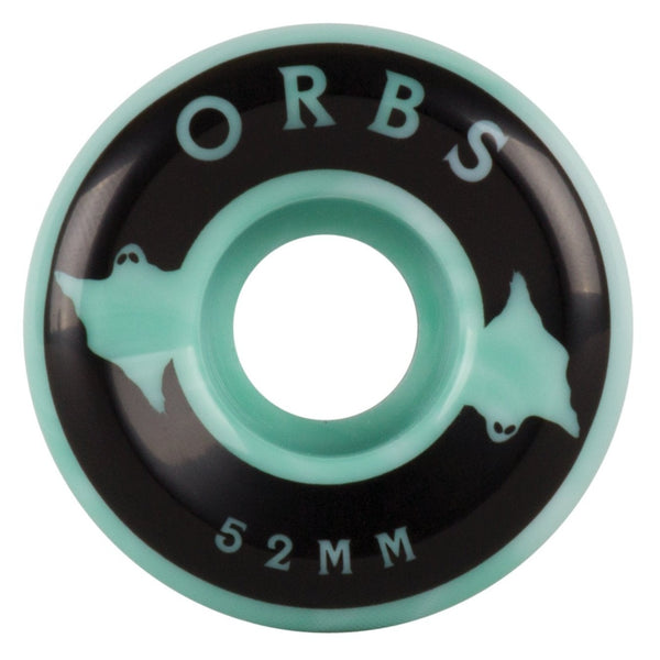 Orbs Wheels - Specters - 52mm - Swirls Teal/White