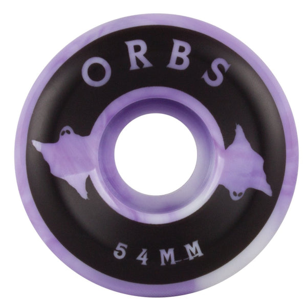 Orbs Wheels - Specters - 54mm - Swirls Purple/White