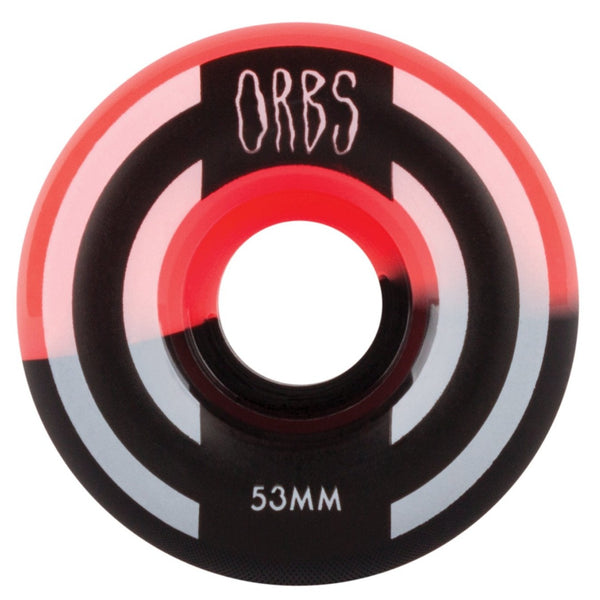 Orbs Wheels - Apparitions - 53mm - Splits Coral/Black