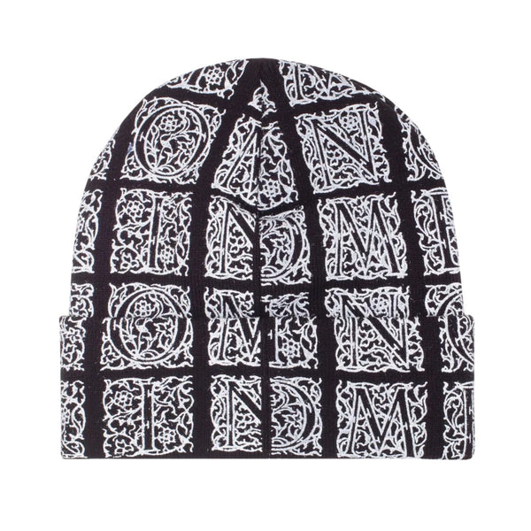 FUCKING AWESOME GRADIENT CUFF BEANIE - BLACK