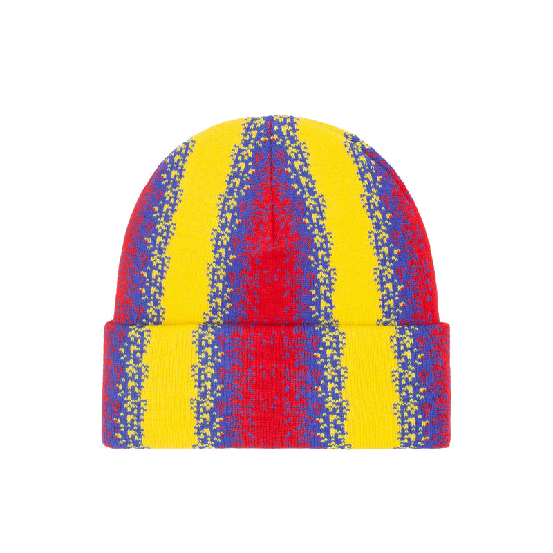 FUCKING AWESOME GRADIENT DRIP CUFF BEANIE - YELOW / BLUE