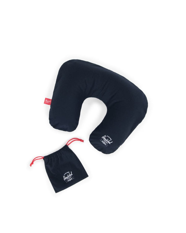 Inflatable Travel Pillow - Navy/Red