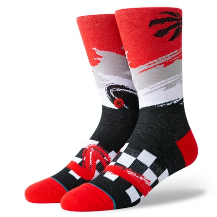 STANCE NBA RAPTORS WAVE RACER SOCK - BLACK