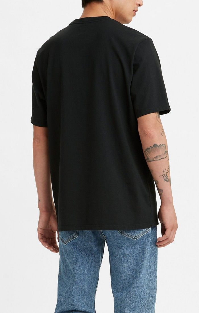 LEVI'S' RELAXED FIT POCKET TEE - MINERAL BLACK