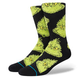 STANCE THE GRINCH X STANCE MEAN ONE CREW SOCKS - BLACK