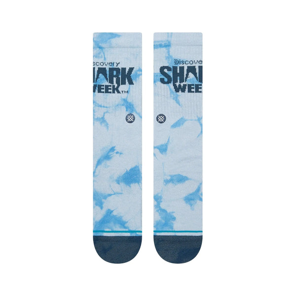 STANCE X SHARK WEEK SOCKS - BLUE