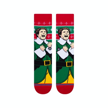 Stance Elf Cold Outside Sock - Red