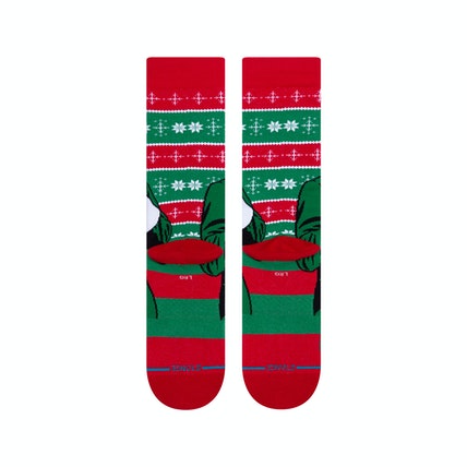 Stance Elf Cold Outside Sock - Red