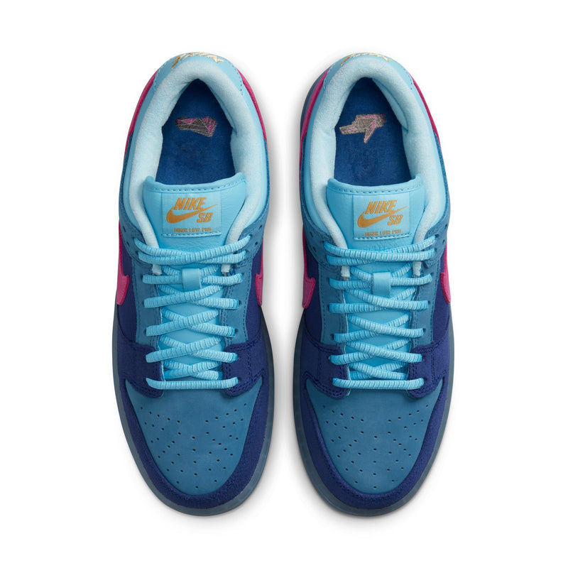 NIKE SB DUNK LOW X RUN THE JEWELS - DEEP ROYAL BLUE/ACTIVE PINK-BLUE CHILL