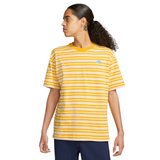 Nike SB Striped Skate T-Shirt - DARK SULFUR/SANDDRIFT/SAIL