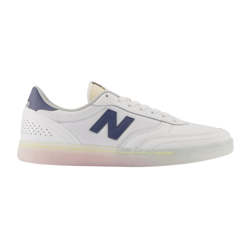 New Balance Numeric 440 Shoe - White with Blue