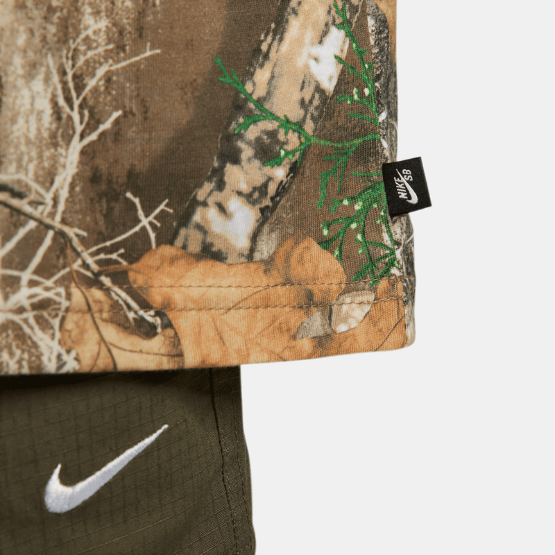 NIKE SB REAL TREE T SHIRT KHAKI Working Class