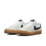 NIKE SB ZOOM POGO PLUS - WHITE/BLACK-WHITE-GUM LIGHT BROWN