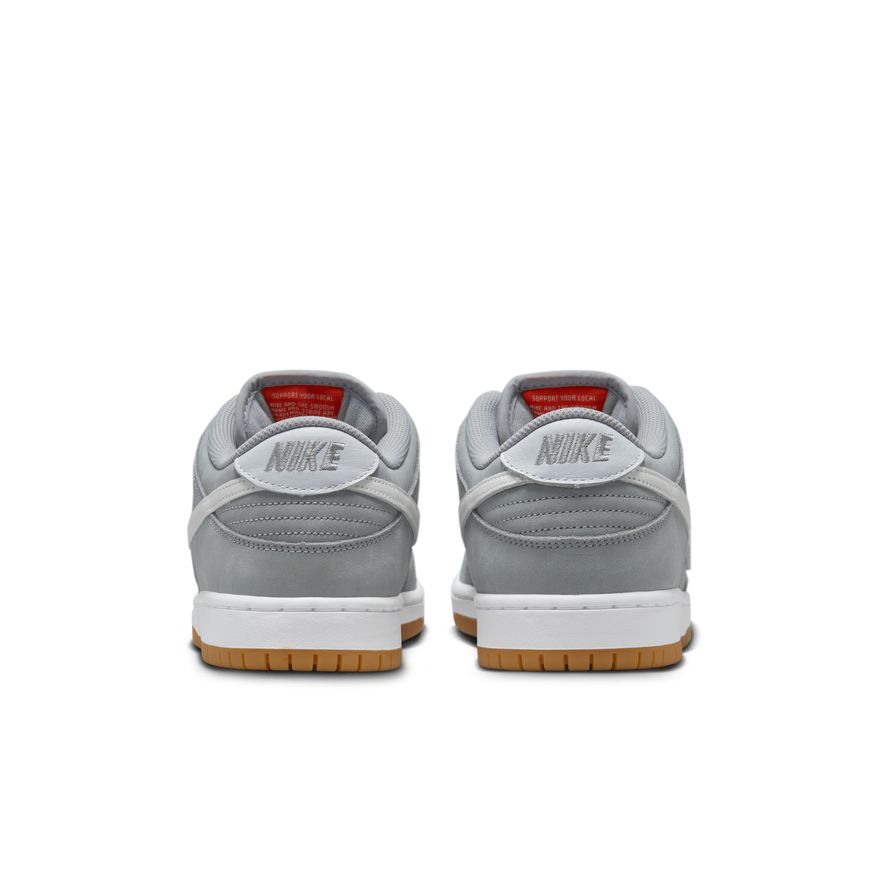 NIKE SB DUNK LOW PRO ISO - WOLF GREY/WHITE-WOLF GREY