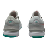 AC 659 Shoe - White/Aqua