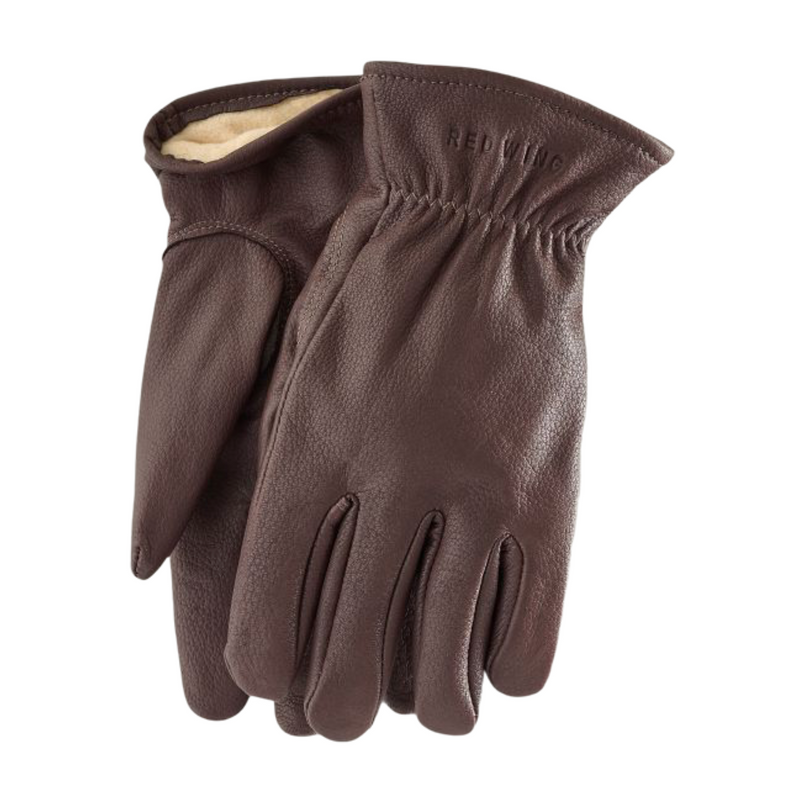 Red Wing Buckskin Lined Glove - Brown