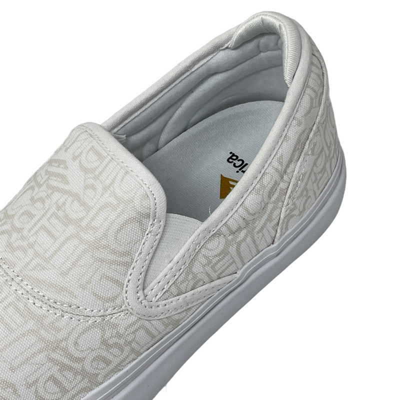 EMERICA WINO G6 SLIPON - WHITE/PRINT