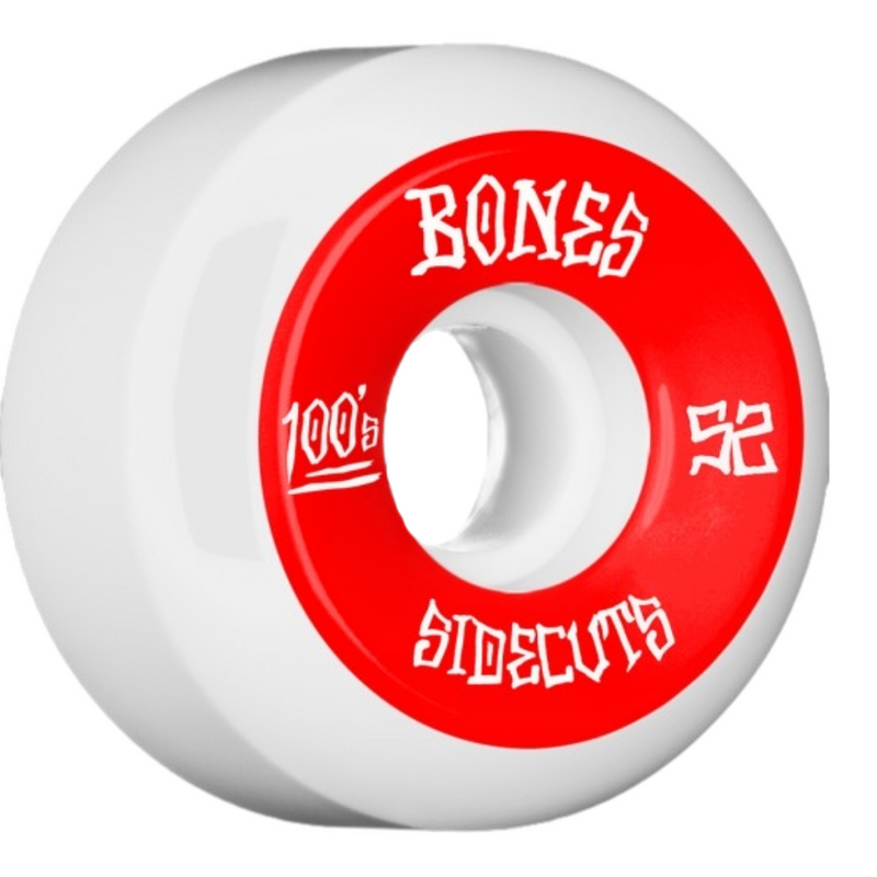BONES PRICE POINT WHEELS - V5 SIDECUTS 100'S (52mm)