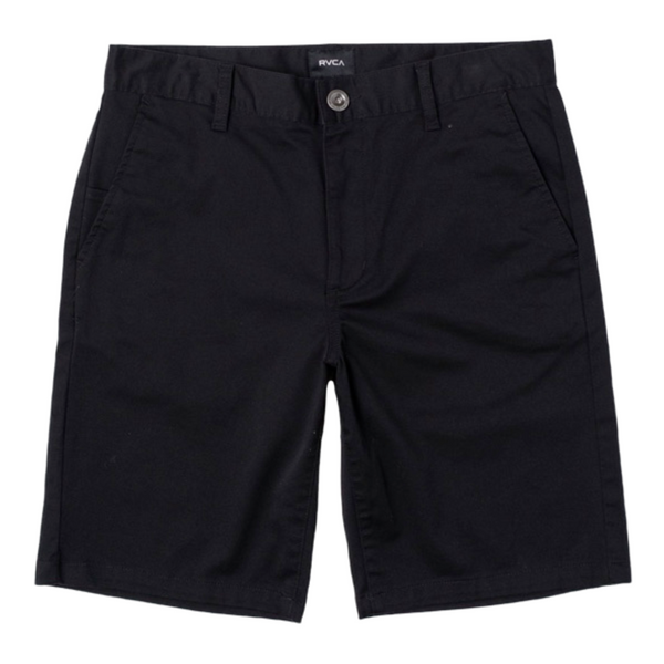 RVCA WEEK-END 20" STRETCH SHORTS - BLACK