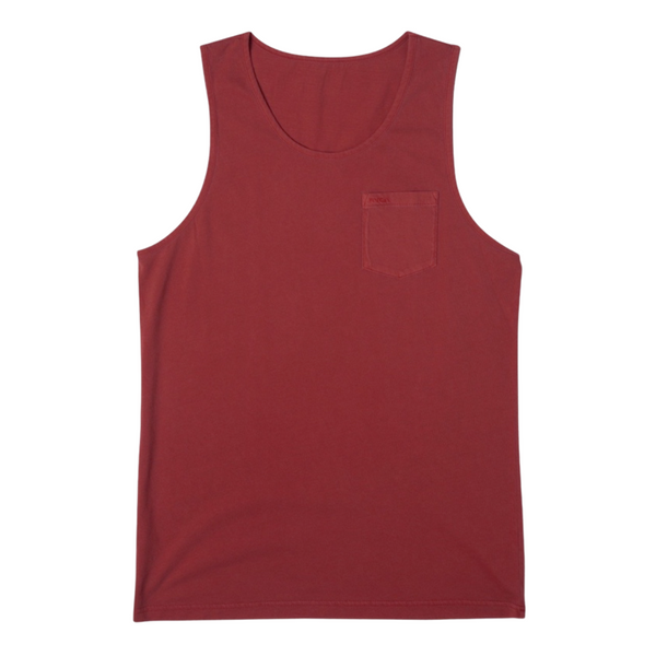 RVCA PTC PIGMENT TANK TOP - CHILI