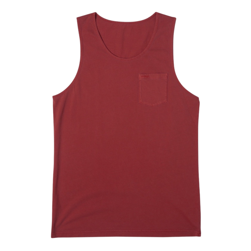 RVCA PTC PIGMENT TANK TOP - CHILI