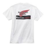 RED WING CLASSIC LOGO T-SHIRT - WHITE