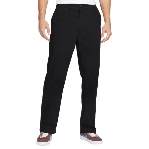 NIKE SB LOOSE-FIT SKATE CHINO PANTS - BLACK