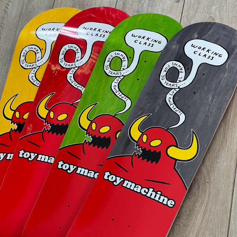 Toy Machine x Working Class Monster Deck 8.0"