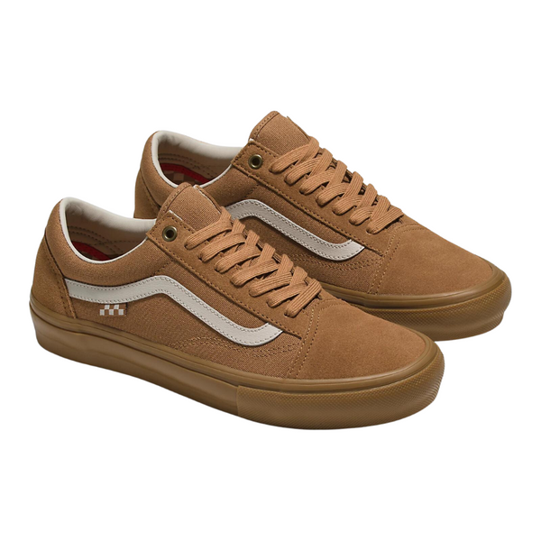 Vans Skate Old Skool Pro - Light Brown/Gum