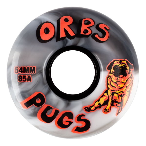 ORBS PUGS - 54MM - BLACK/WHITE