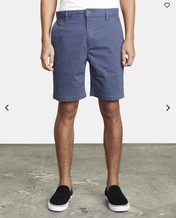 RVCA Daggers Chino Shorts - Navy Marine