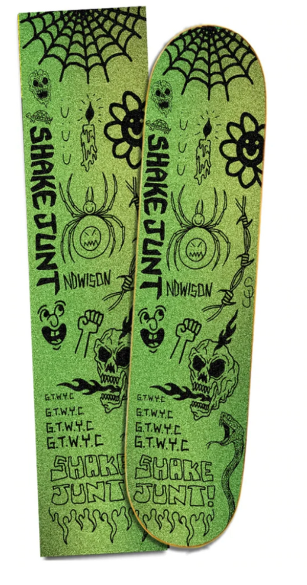 SHAKE JUNT LOTTIES SPRAYED GRIPTAPE - GREEN
