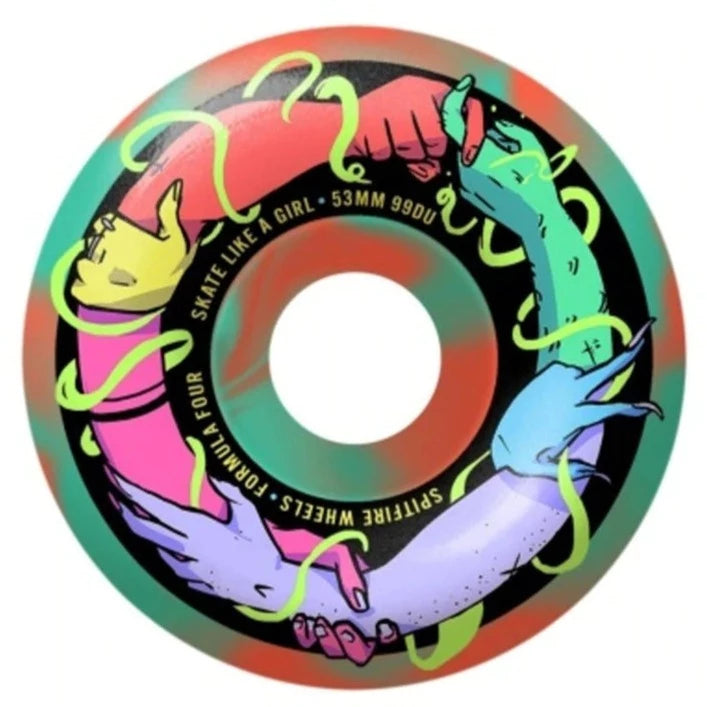 SPITFIRE F4 99 SKATE LIKE A GIRL CLASSIC - 53MM