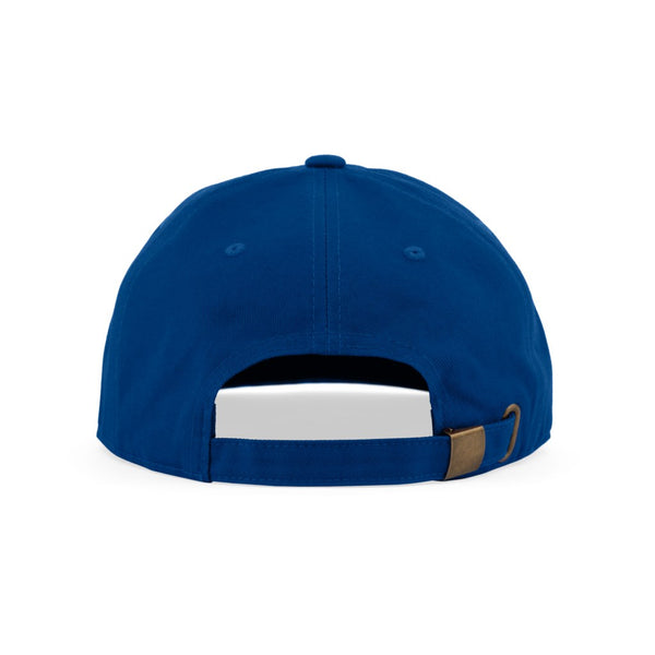 STUDIO SMALL SCRIPT 6 PANEL HAT - ROYAL BLUE