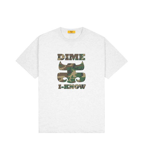 DIME I KNOW T-SHIRT - ASH