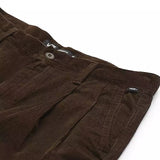 VANS AUTHENTIC CHINO CORDUROY LOOSE TAPERED PLEATED PANT - DEMITASSE