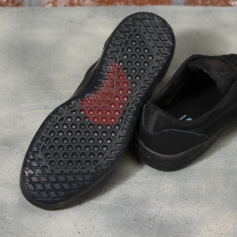 VANS LEATHER AVE SHOE - BLACK/BLACK