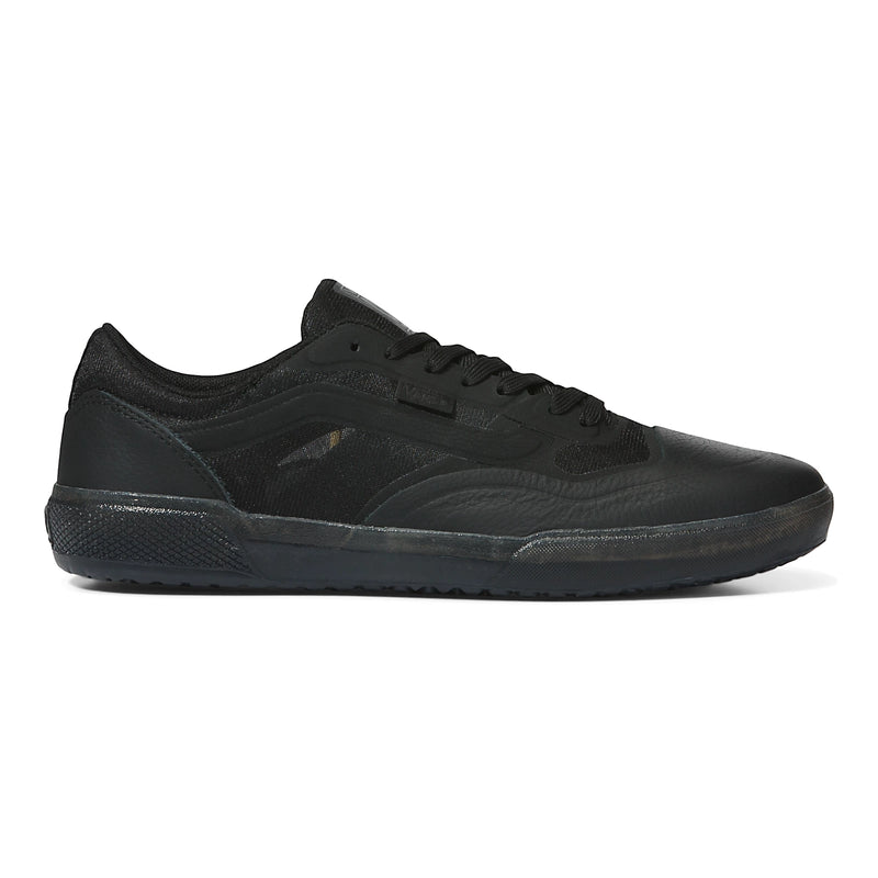 VANS LEATHER AVE SHOE - BLACK/BLACK