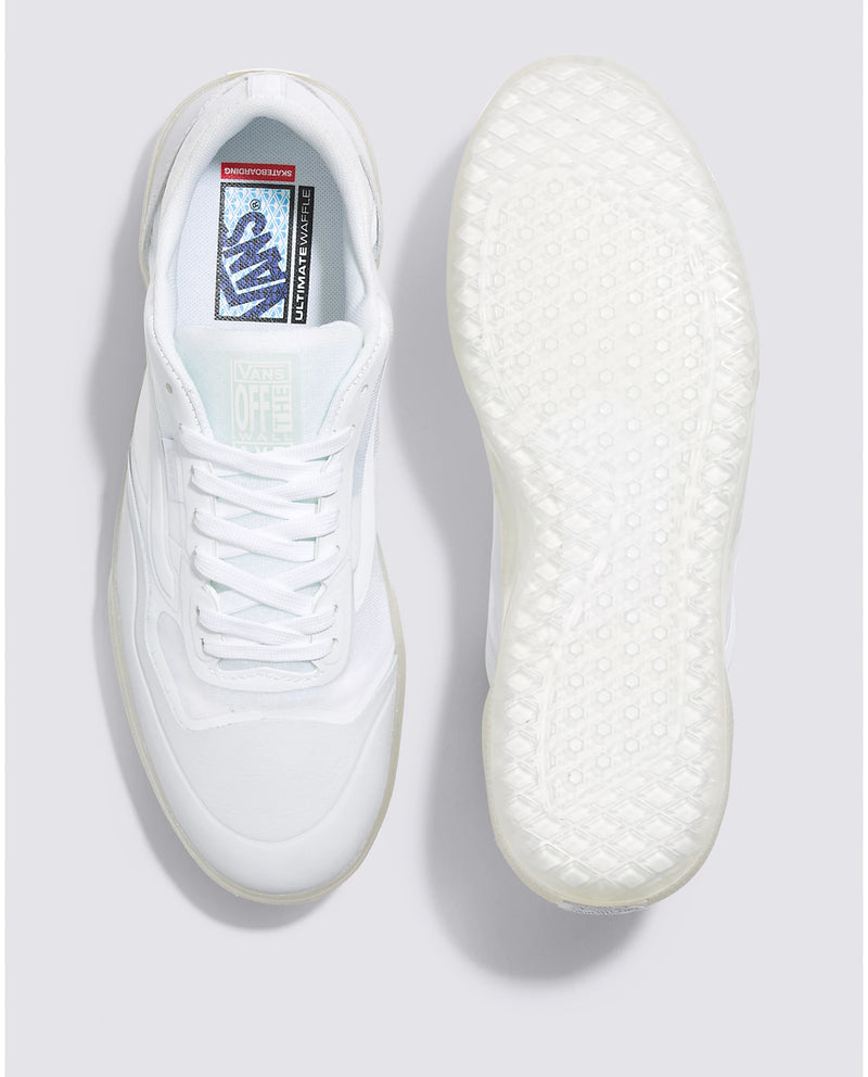 Vans Leather Ave- White/White