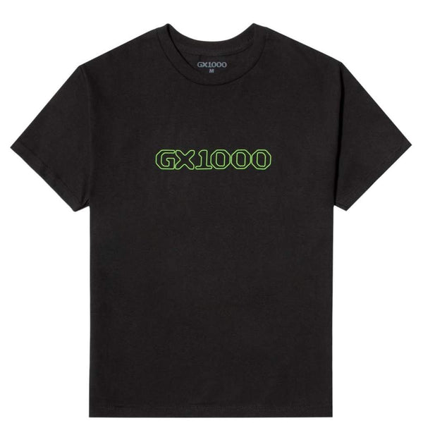 GX1000 OG LOGO T-SHIRT - BLACK/LIME