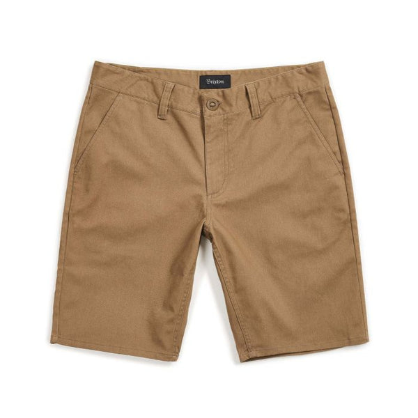 TOIL II HEMMED SHORT - DARK KHAKI