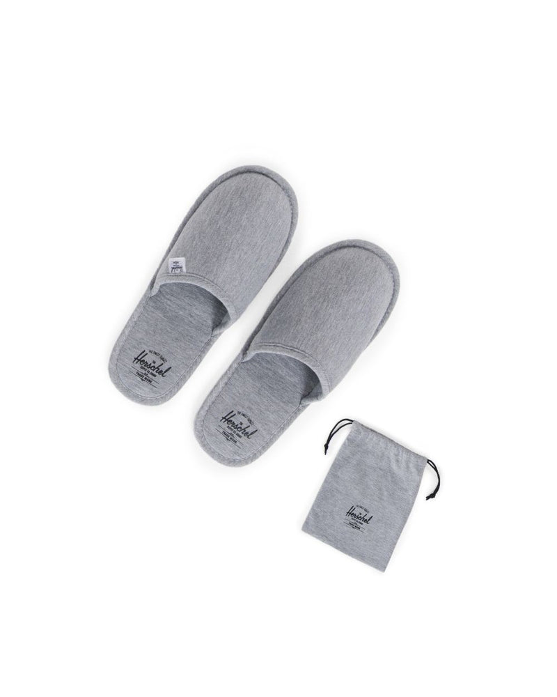 Travel Slippers - Heather Grey