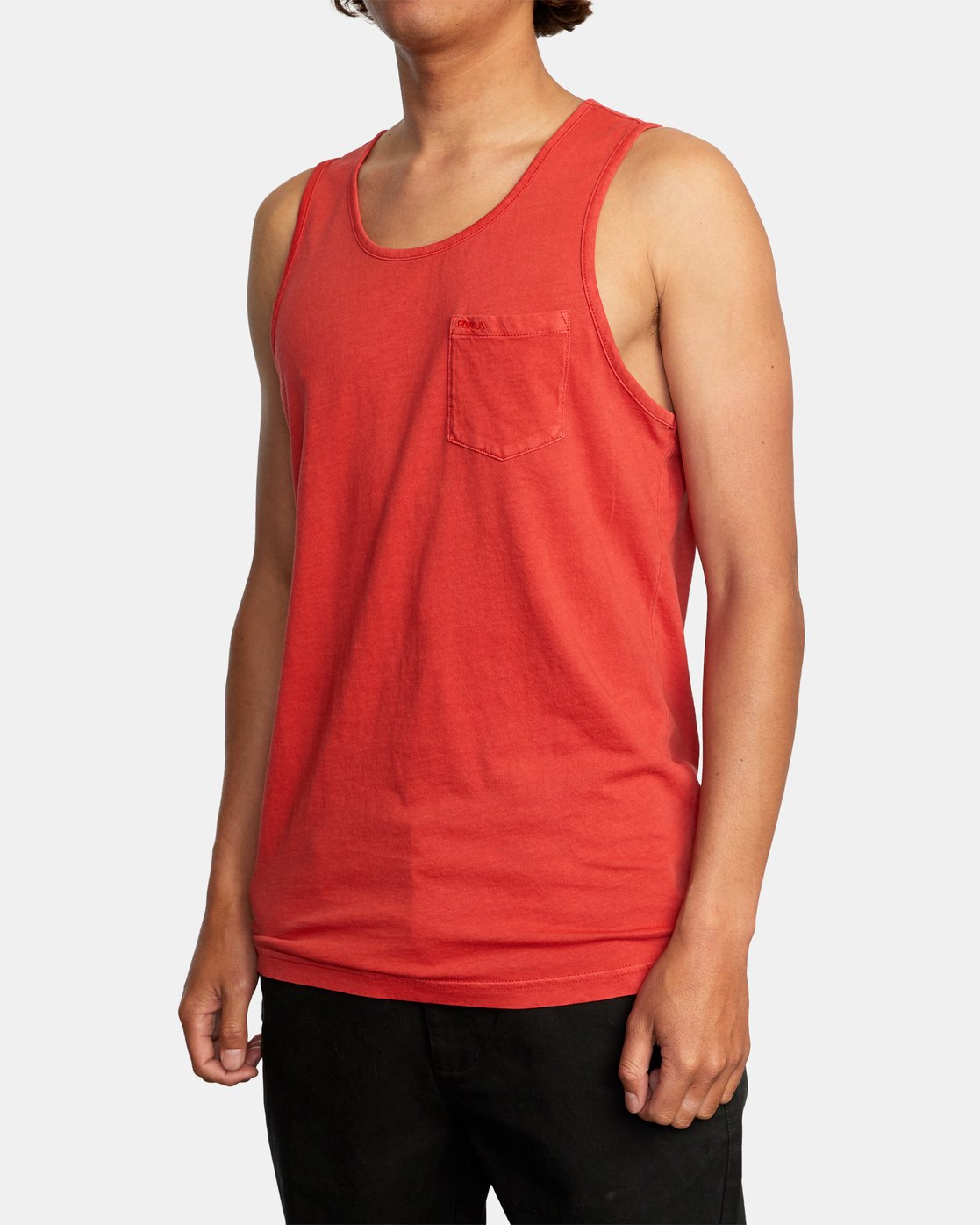 RVCA PTC PIGMENT TANK TOP - CHILI