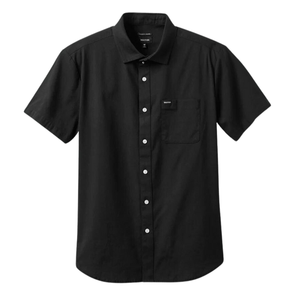 Brixton Charter Oxford S/S Woven Shirt - Black