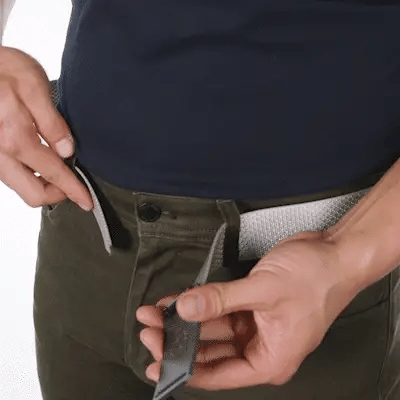 GRIP6 GUNMETAL WORKBELT - COAL