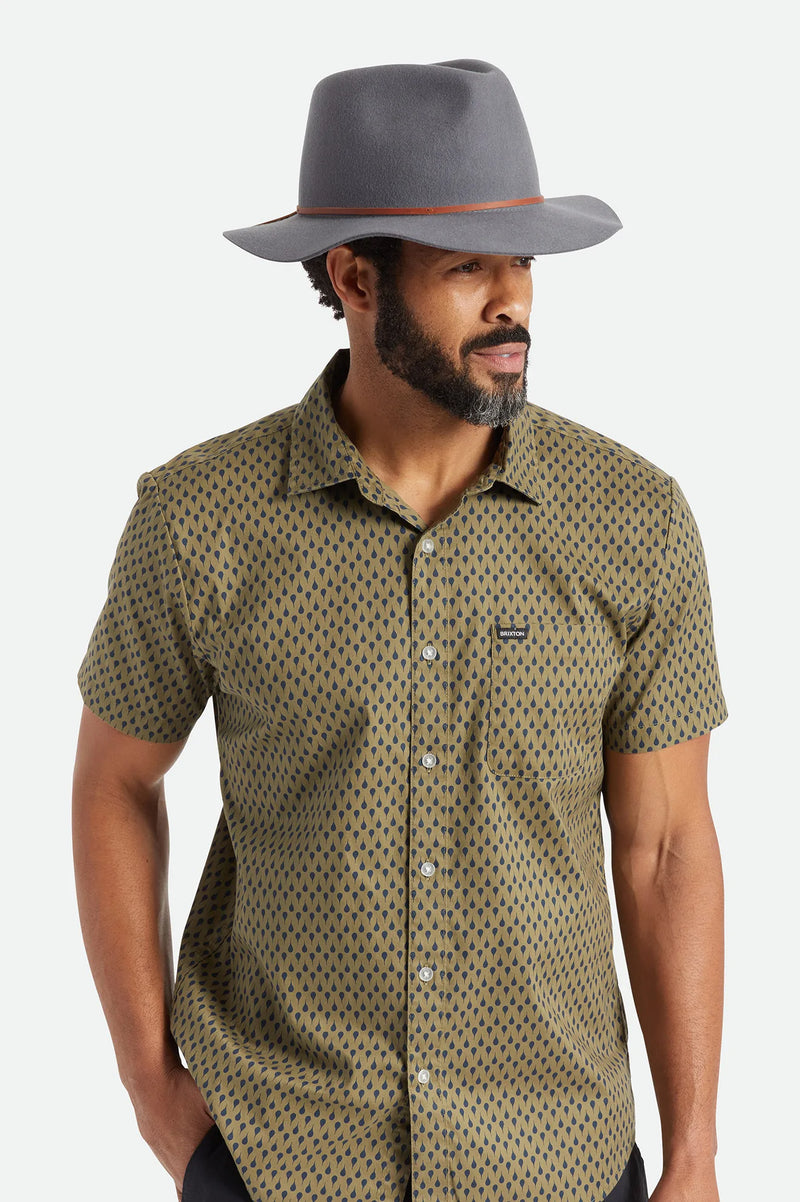 Brixton wesley wool fedora sales